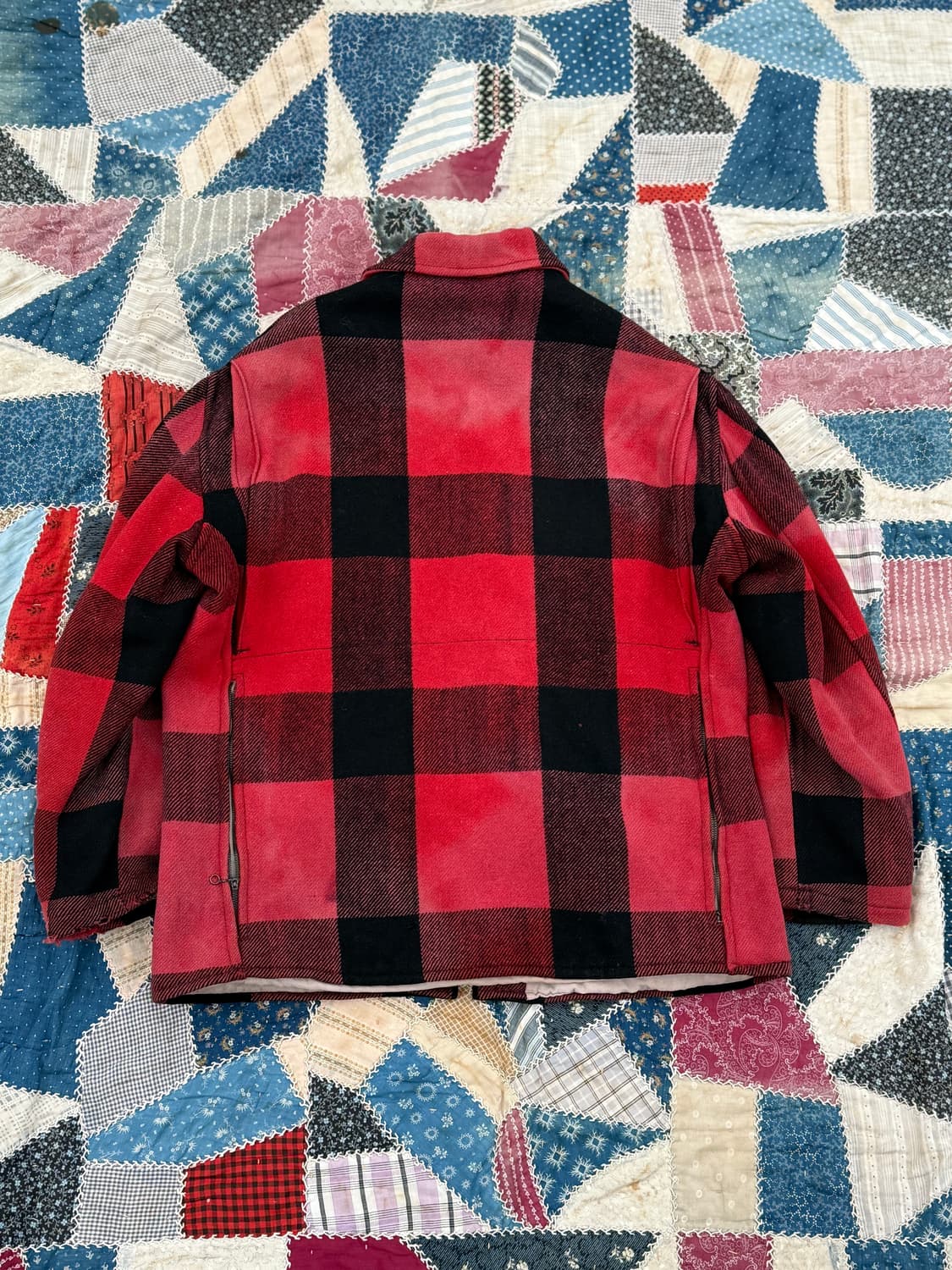 1940‘s Buffalo Check Wool Hunting Jacket 상품이미지5