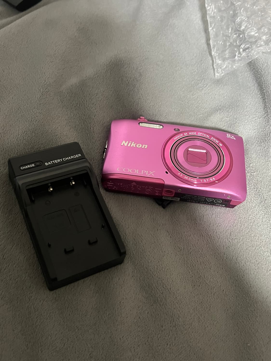 에스타 윈터 지젤 픽 디카 니콘 쿨픽스 s3600 핑크 디카 상품이미지10