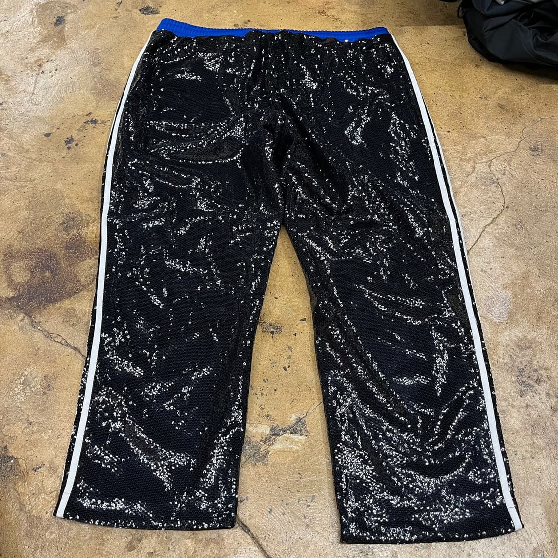 [정품/2XL]  Korn x 아디다스 블랙 스팽글 트레이닝 셋업 b15 상품이미지8