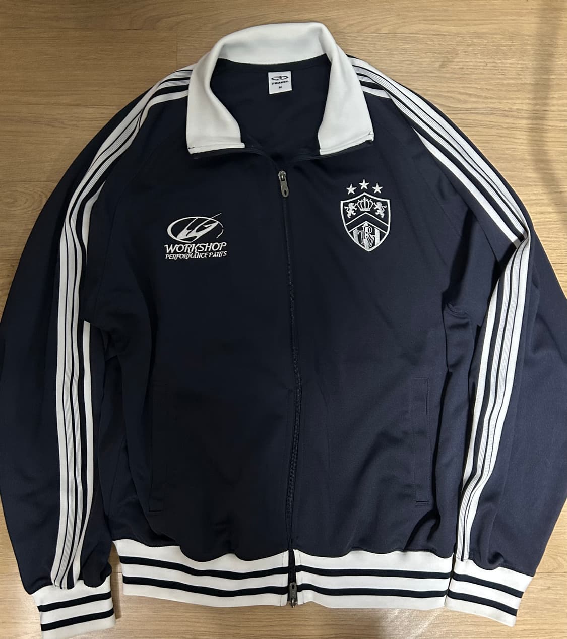 트래블 져지 트랙 자켓 네이비 상품이미지1