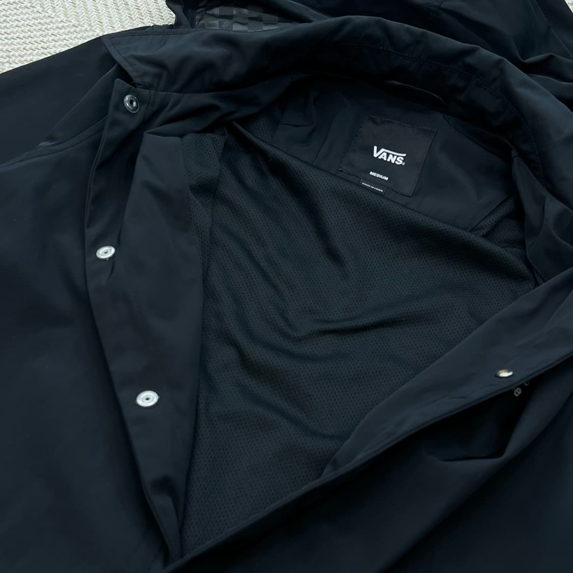 반스 나일론 후드 코트 r3561 상품이미지5