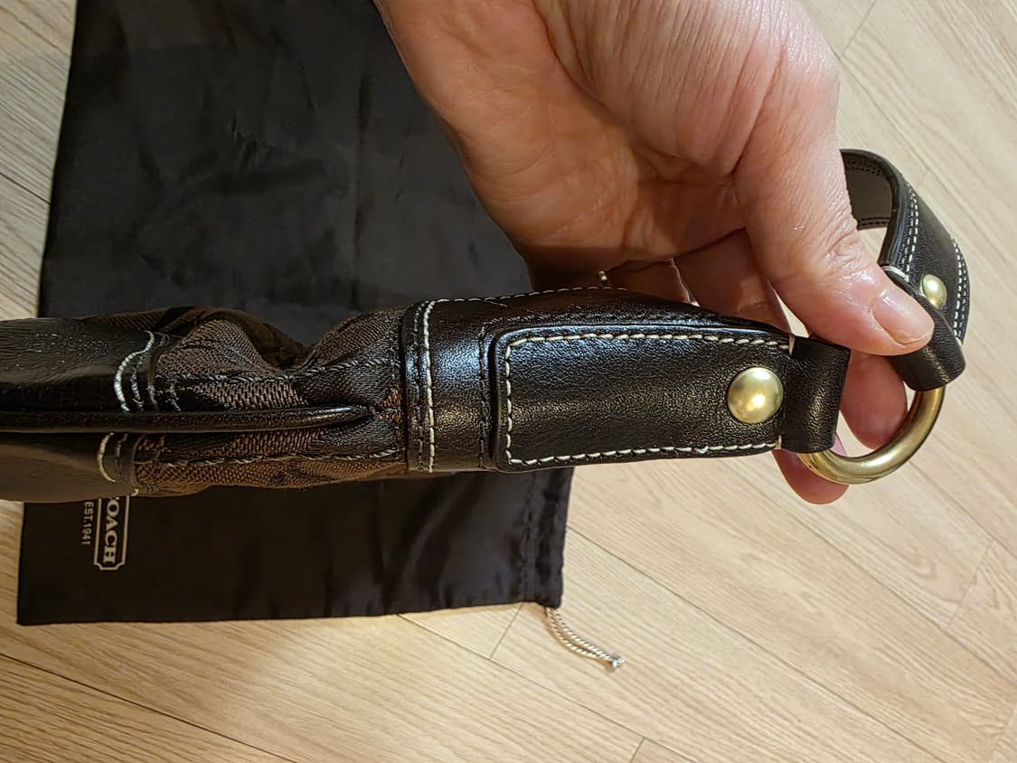  코치 coach 빈티지 가방 미니백 숄더 모노그램 캔버스 coach 상품이미지8