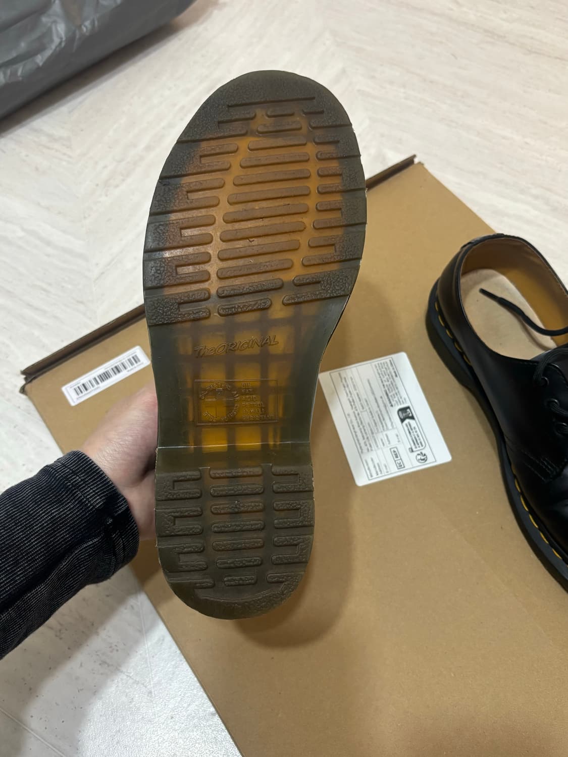 닥터마틴 1461 스무스 블랙 260 상품이미지3