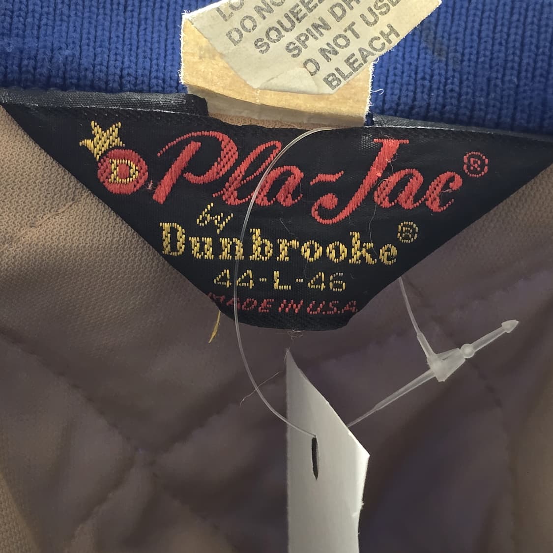 Pla-Jac Dunbrooke USA 나일론 스타디움 점퍼 블루 L 상품이미지3