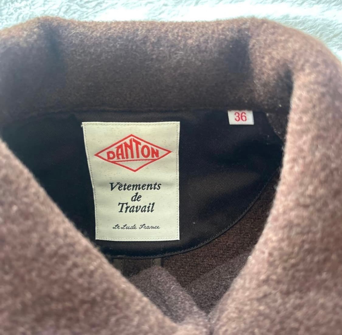 단톤 울 카라코트 브라운 36 상품이미지2