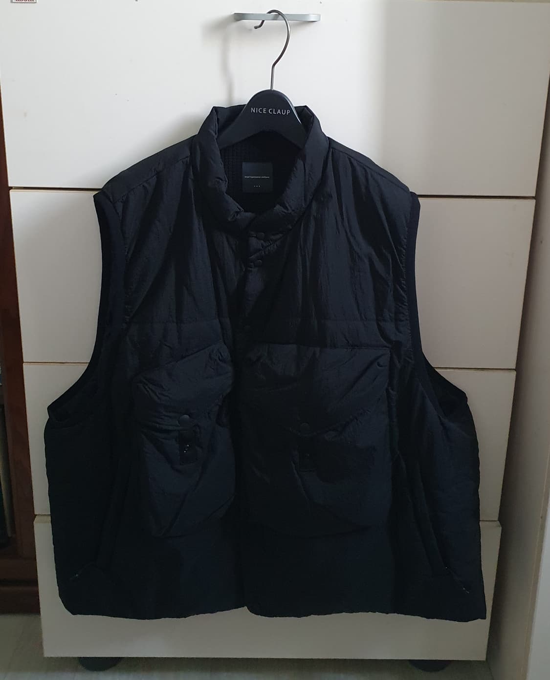 Over mil vest black 3size 상품이미지2