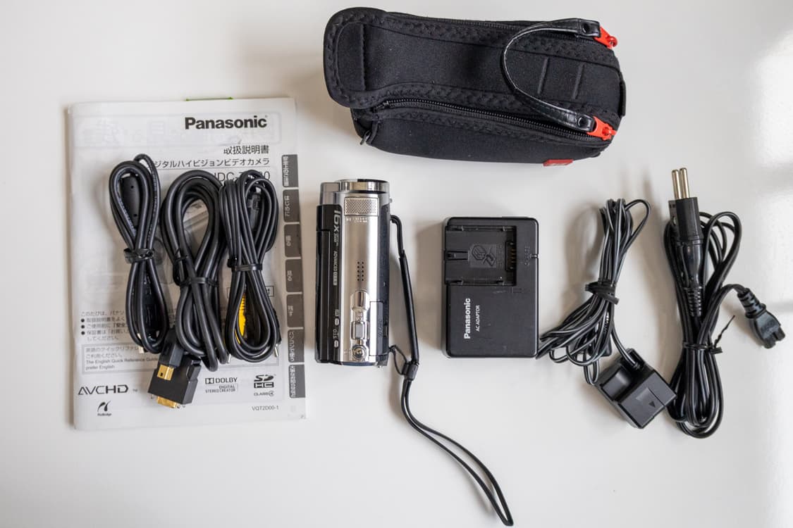 Panasonic HDC-TM30-K / 빈티지 디지털 캠코더 상품이미지9