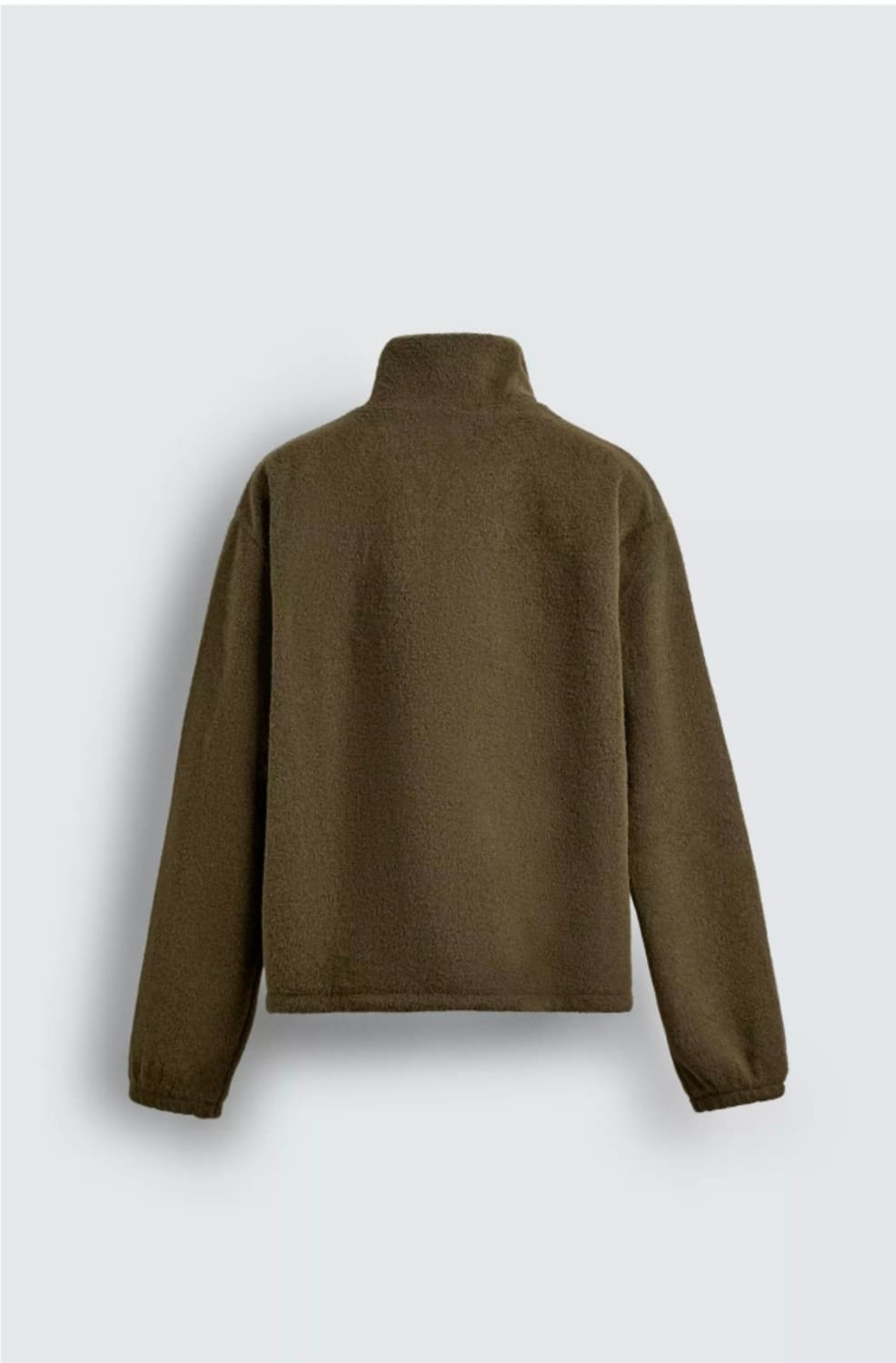 [M]자라 플리스 지퍼 스웨트셔츠 상품이미지7