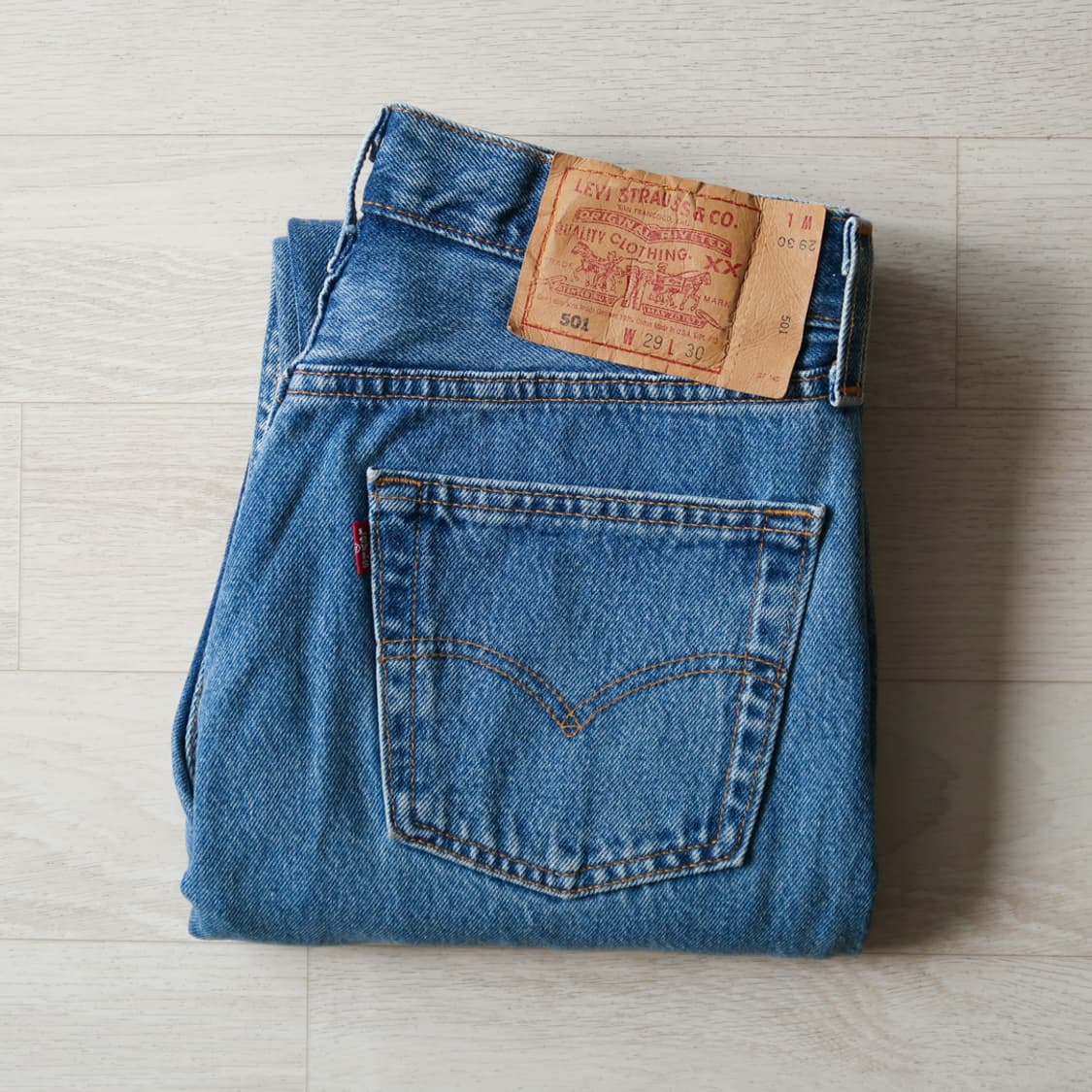 [Made in U.S.A] 빈티지 리바이스 501 데님 팬츠 상품이미지1