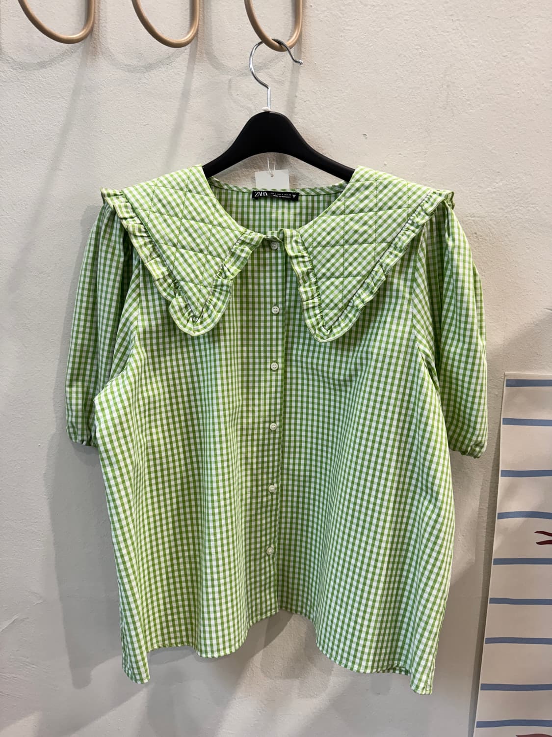 zara 체크 프레피BL 상품이미지1