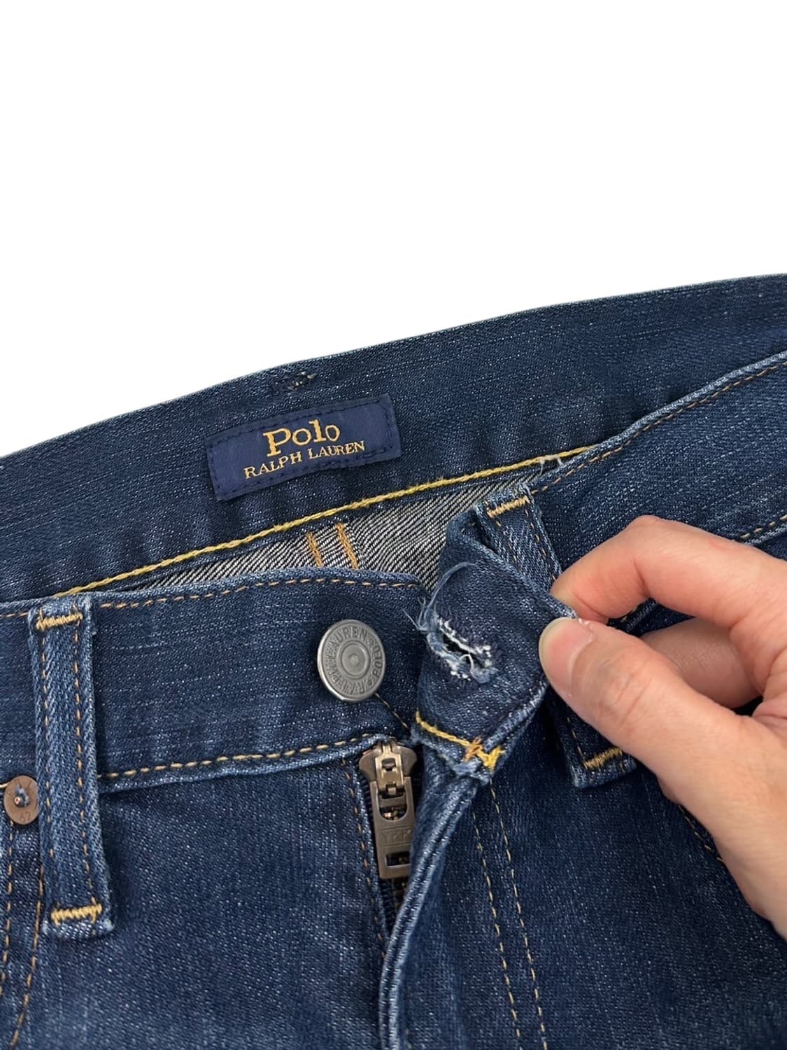 폴로 랄프로렌 셀비지 청바지 (32) 상품이미지3