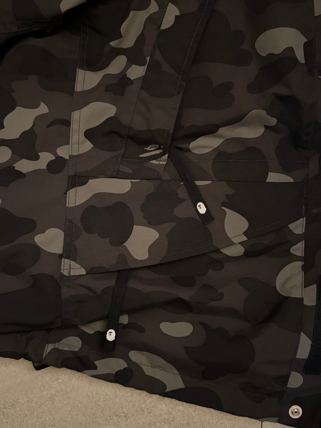 베이프 카모 스노우보드 자켓  상품이미지7