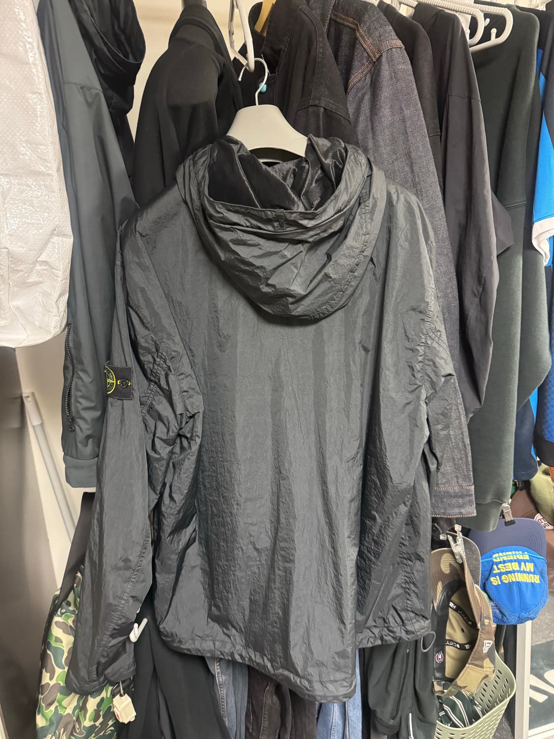 스톤아일랜드 크링클랩스 바람막이 상품이미지2