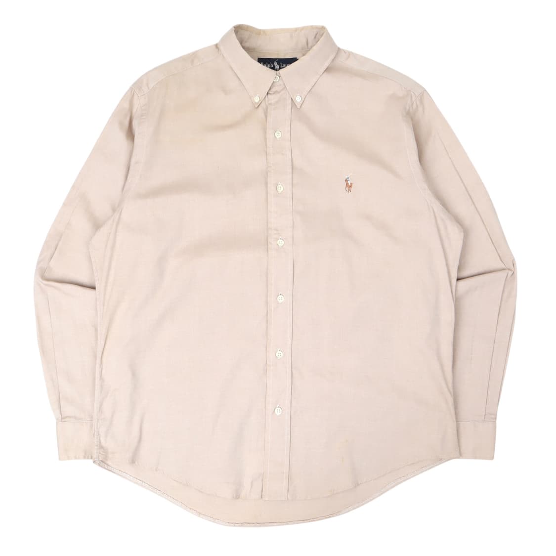 폴로 랄프로렌 멀티포니 베이지 코튼 셔츠 상품이미지1
