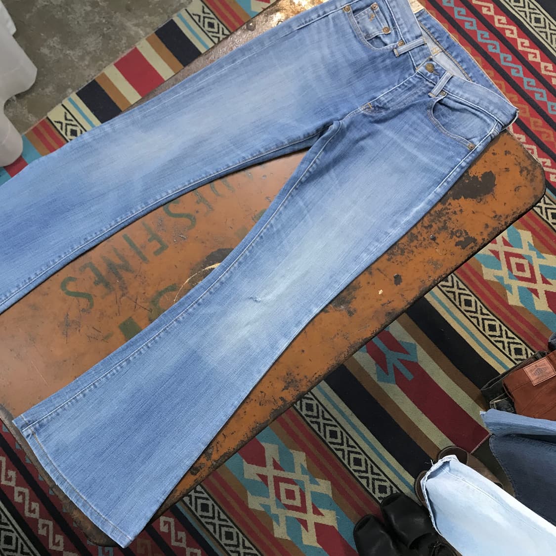 폴로랄프로렌 연청 부츠컷 데님 팬츠 허리 29 사이즈  상품이미지4