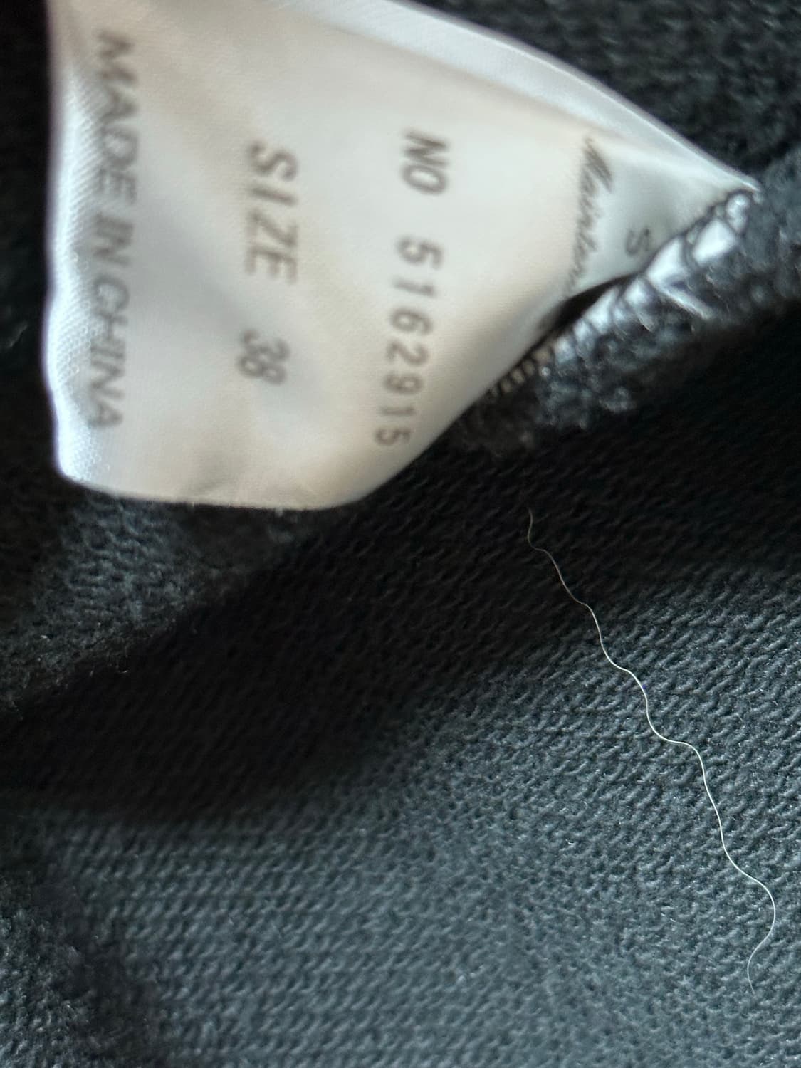 하이넥 빅카라 니트 검정색 토글 떡볶이 숏 코트 집업 상품이미지5