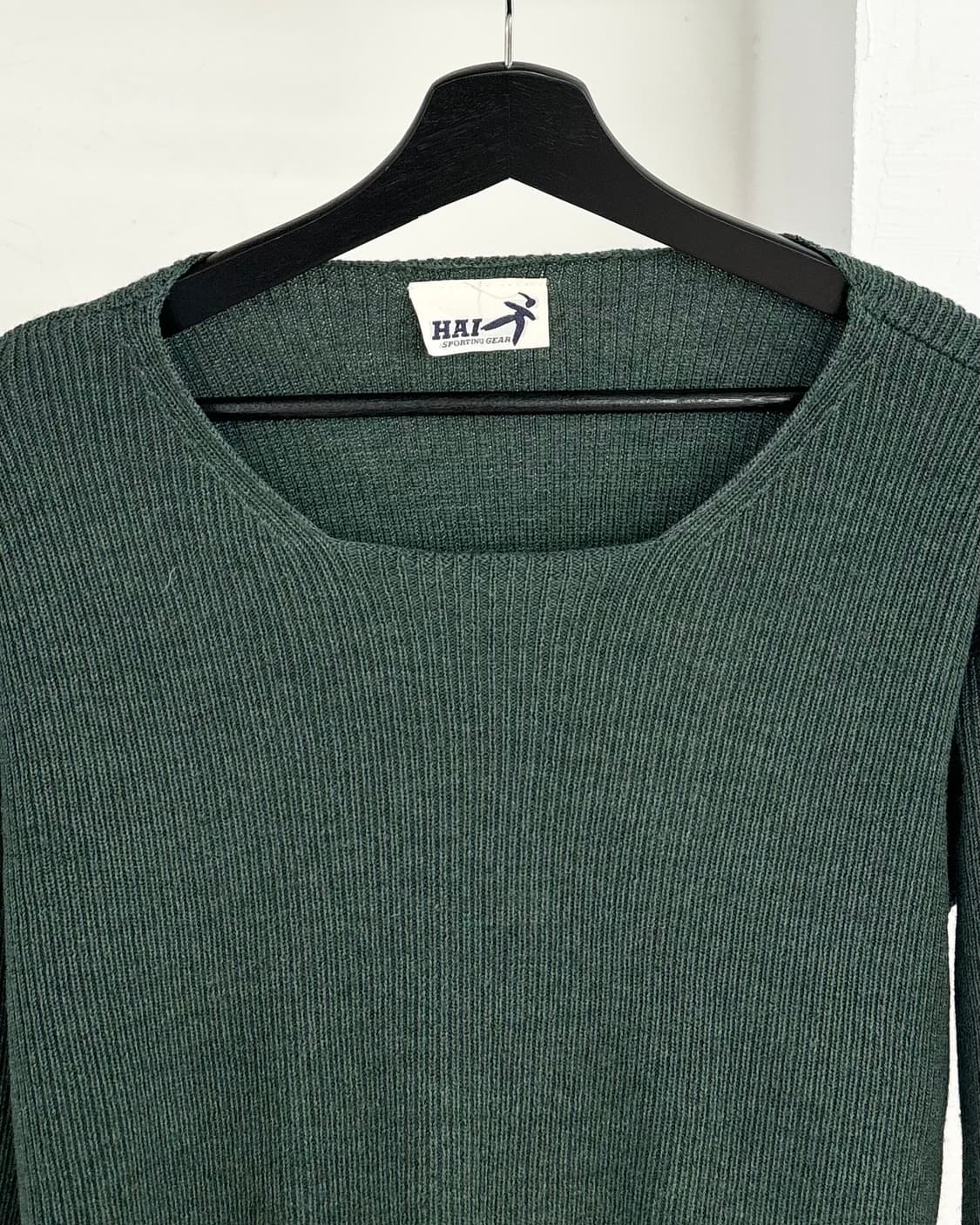 하이 스포팅 기어 그린 니트 상품이미지2