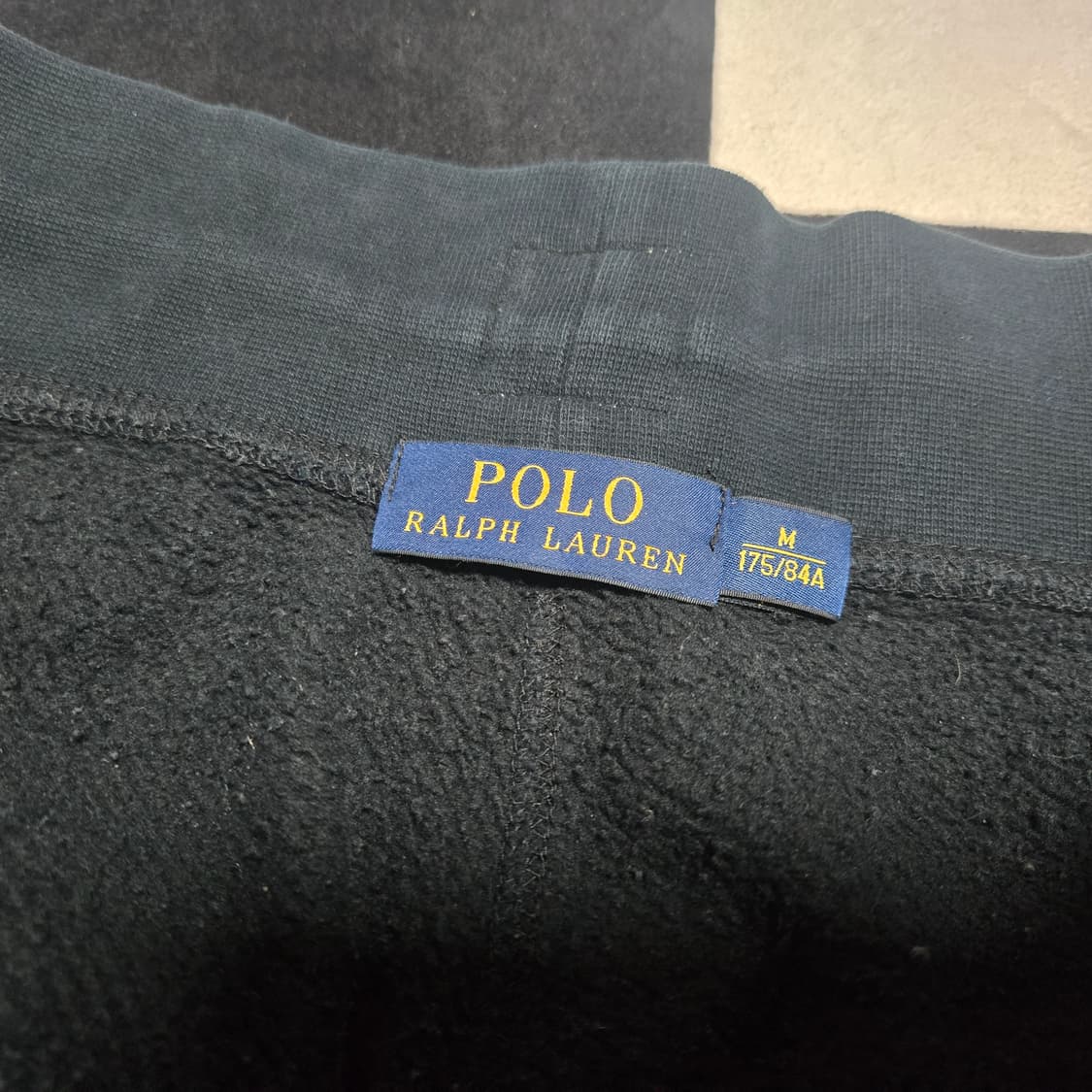 M 폴로랄프로렌 P 로고 스웻팬츠 블랙 상품이미지3