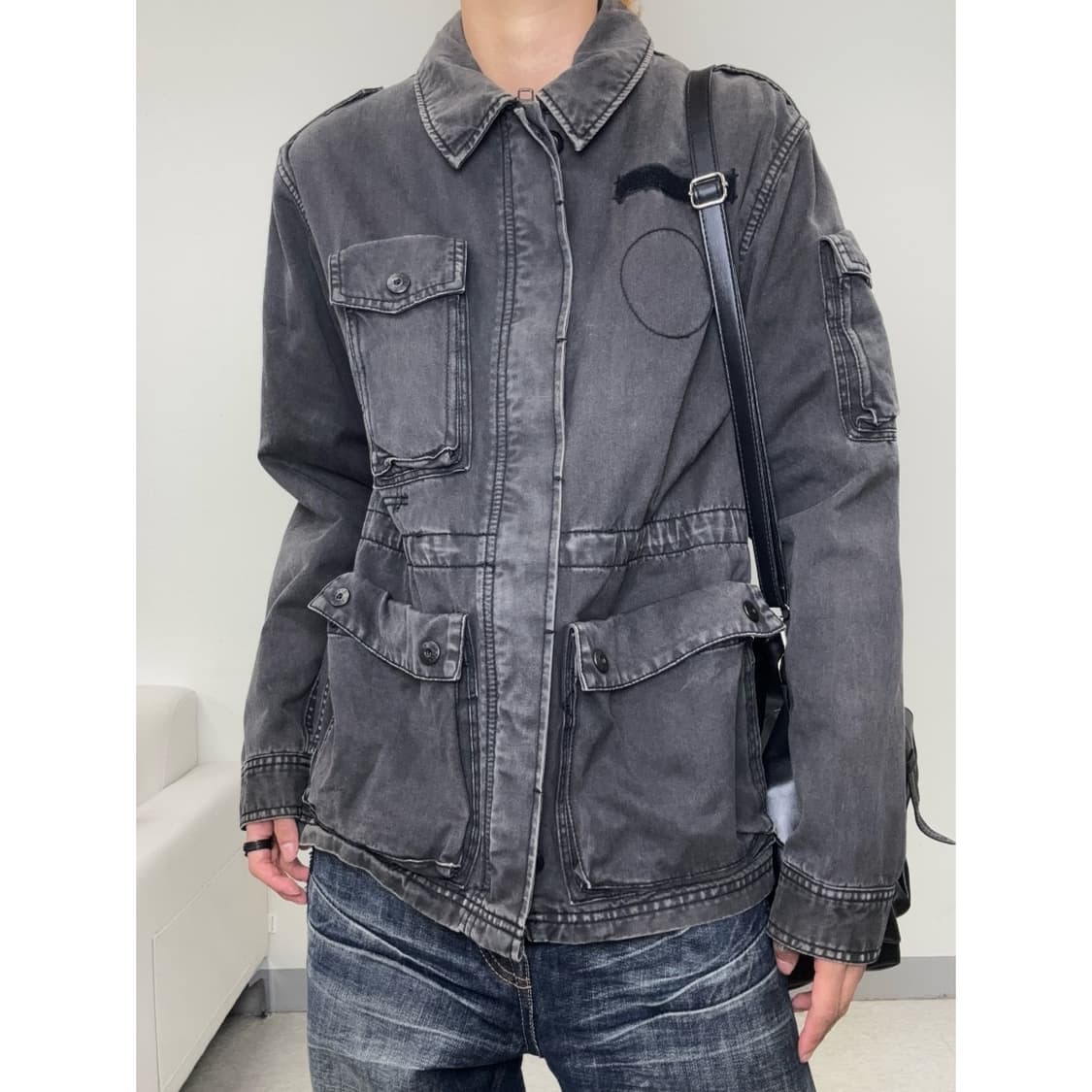 빈티지 백넘버 워크웨어 자켓 y2k 상품이미지1