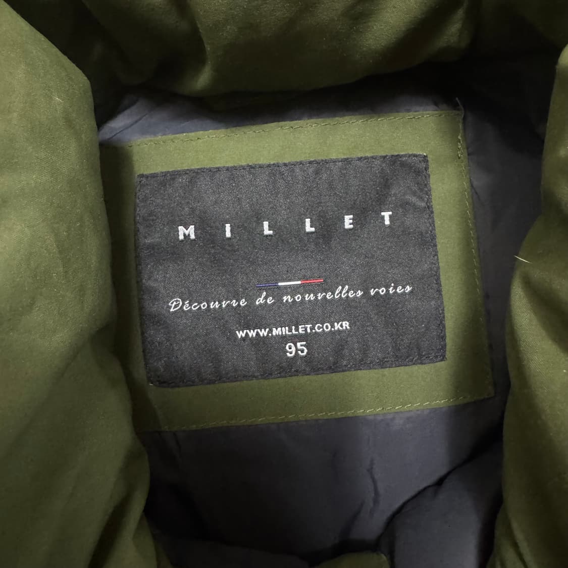 밀레 덕다운 패딩 점퍼 상품이미지7