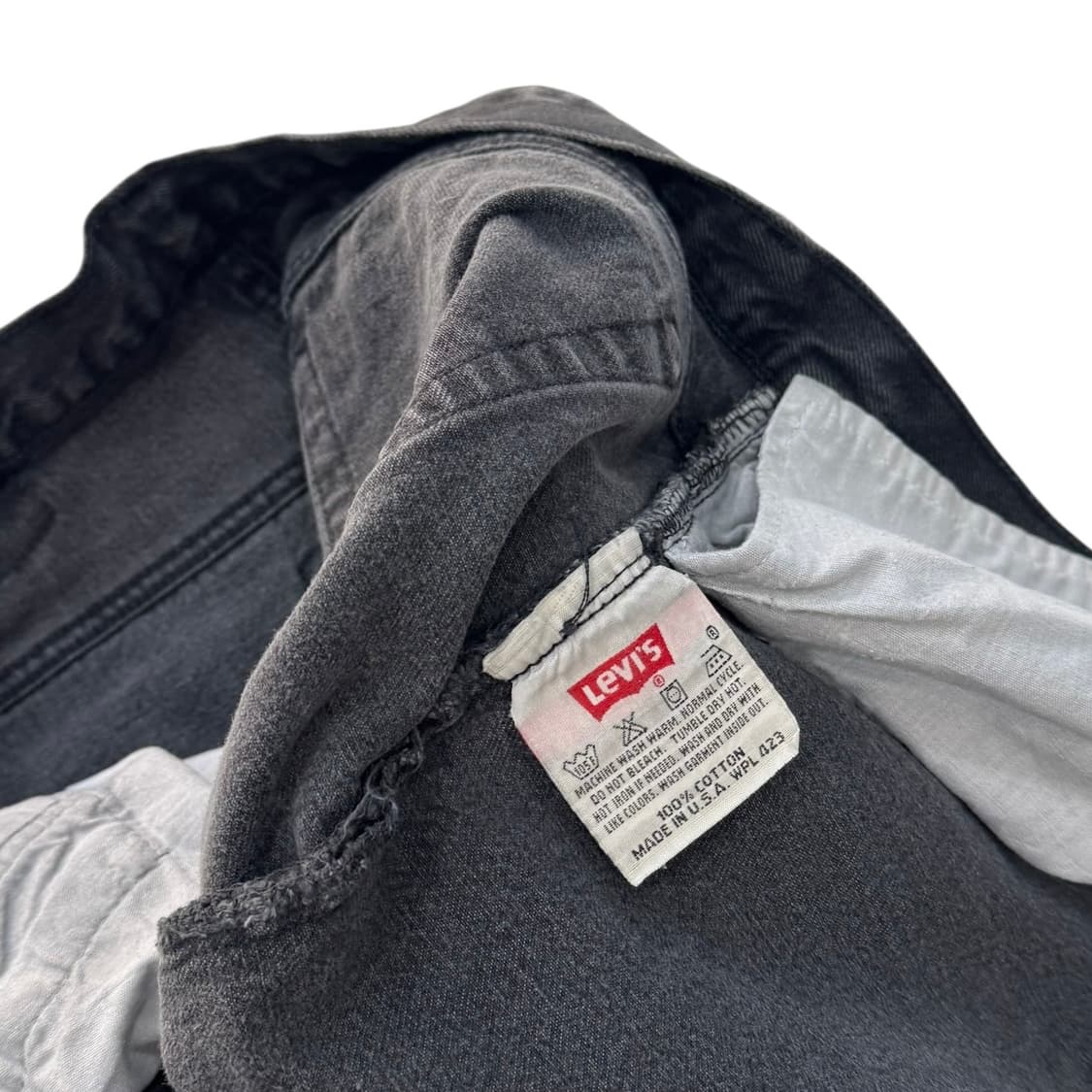 [36] 90's 리바이스 501 블랙진 데님 청바지 [lv1142] 상품이미지4