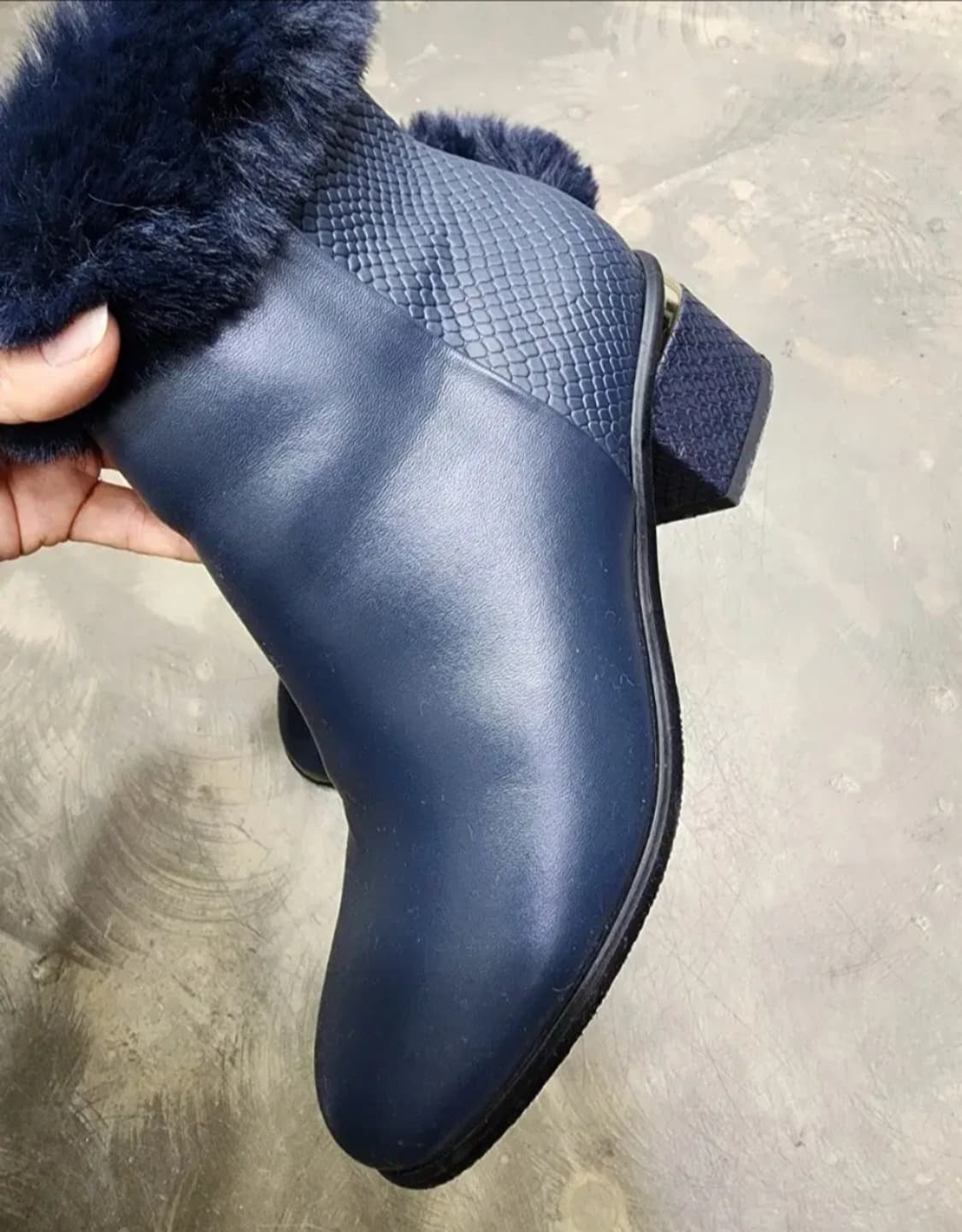 안감퍼 앵클부츠240  상품이미지2