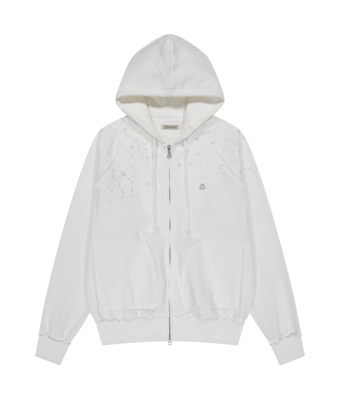 코이세이오 트윙클 후드집업 상품이미지1