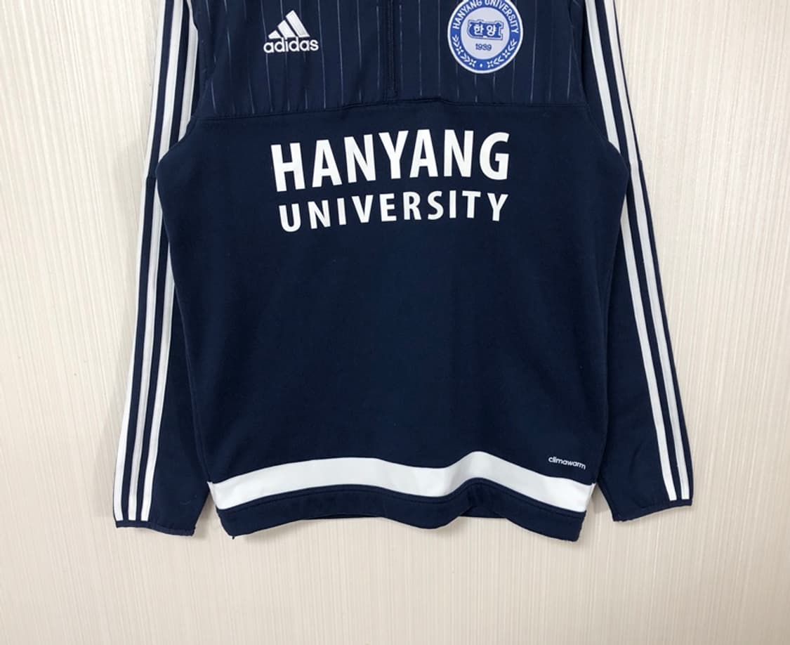 아디다스 한양대학교 축구부 반집업 플리스탑 105 상품이미지3