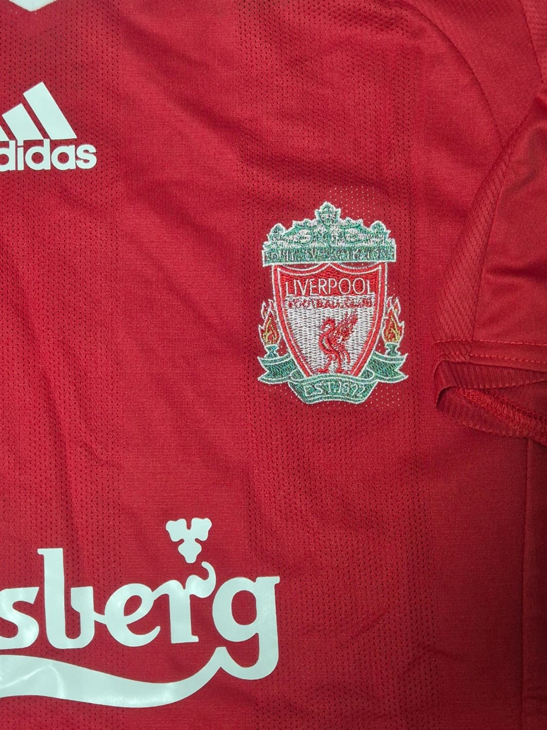 08-10 리버풀 홈킷 스티븐 제라드 레플리카 유니폼 L 상품이미지4