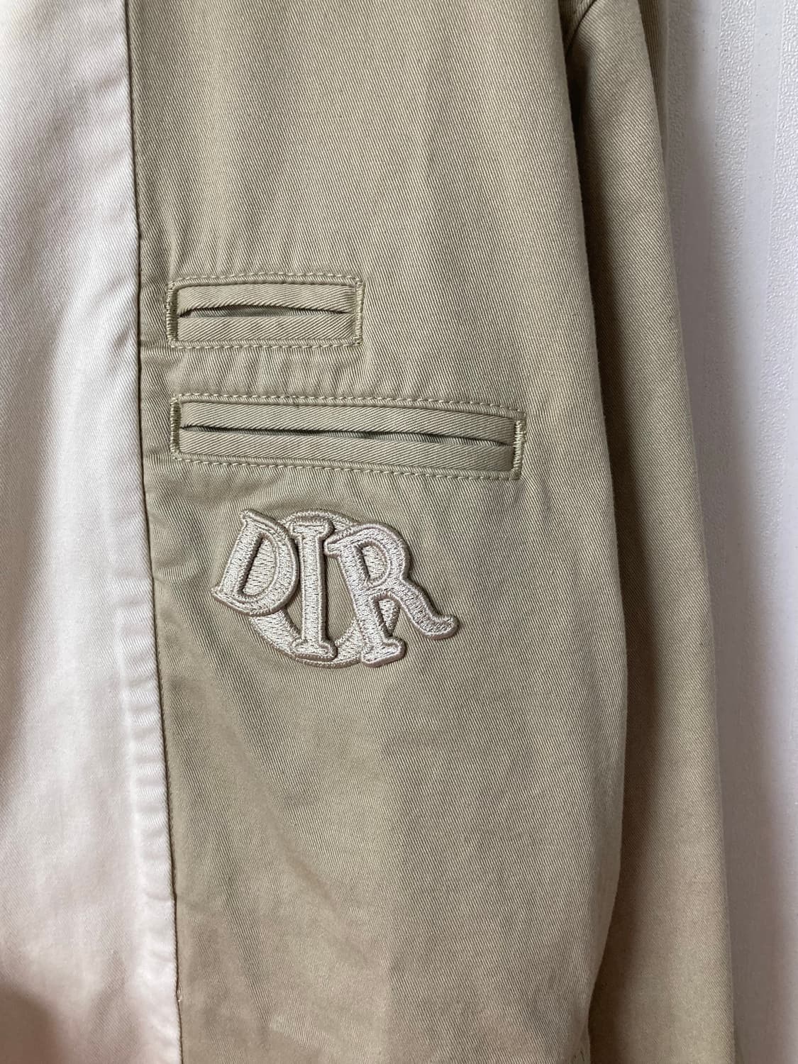 24SS 58사이즈 디올 코치 자켓 베이지 데님 상품이미지6