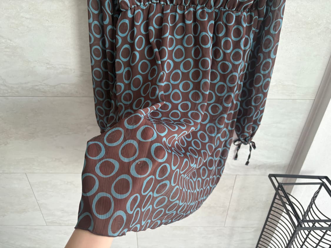 circle square neck dress 상품이미지7