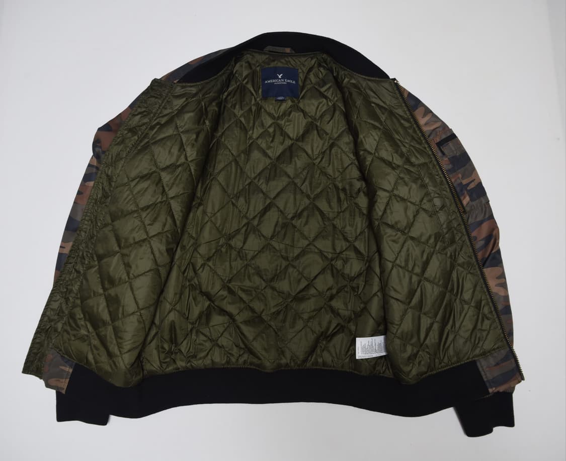 아메리칸 이글 카모 항공점퍼 S 상품이미지3