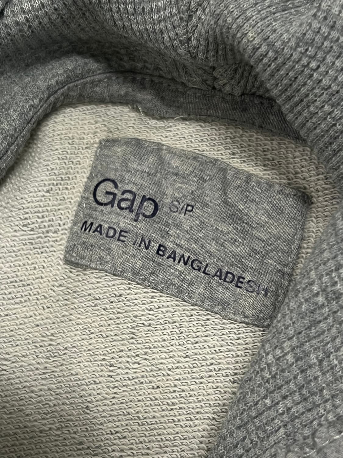 (S) GAP 후드 티 그레이 상품이미지3