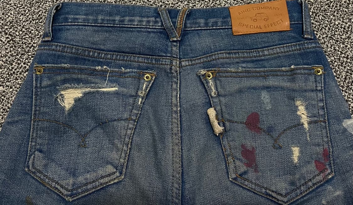 AING COMPANY VINTAGE 1979 빈티지 데님 팬츠 S 상품이미지5