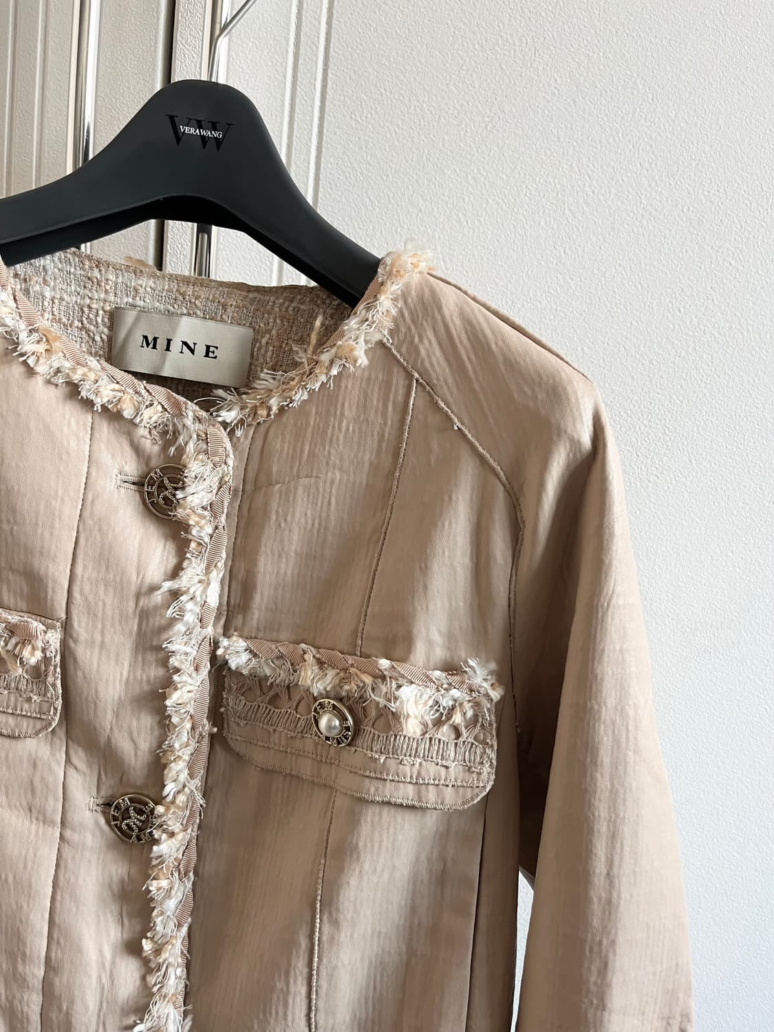 한섬 마인 레더 자켓 상품이미지4