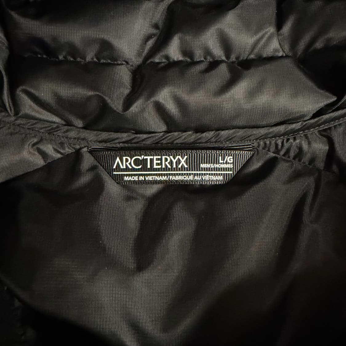 [L] 아크테릭스 세륨 후디 블랙 상품이미지3