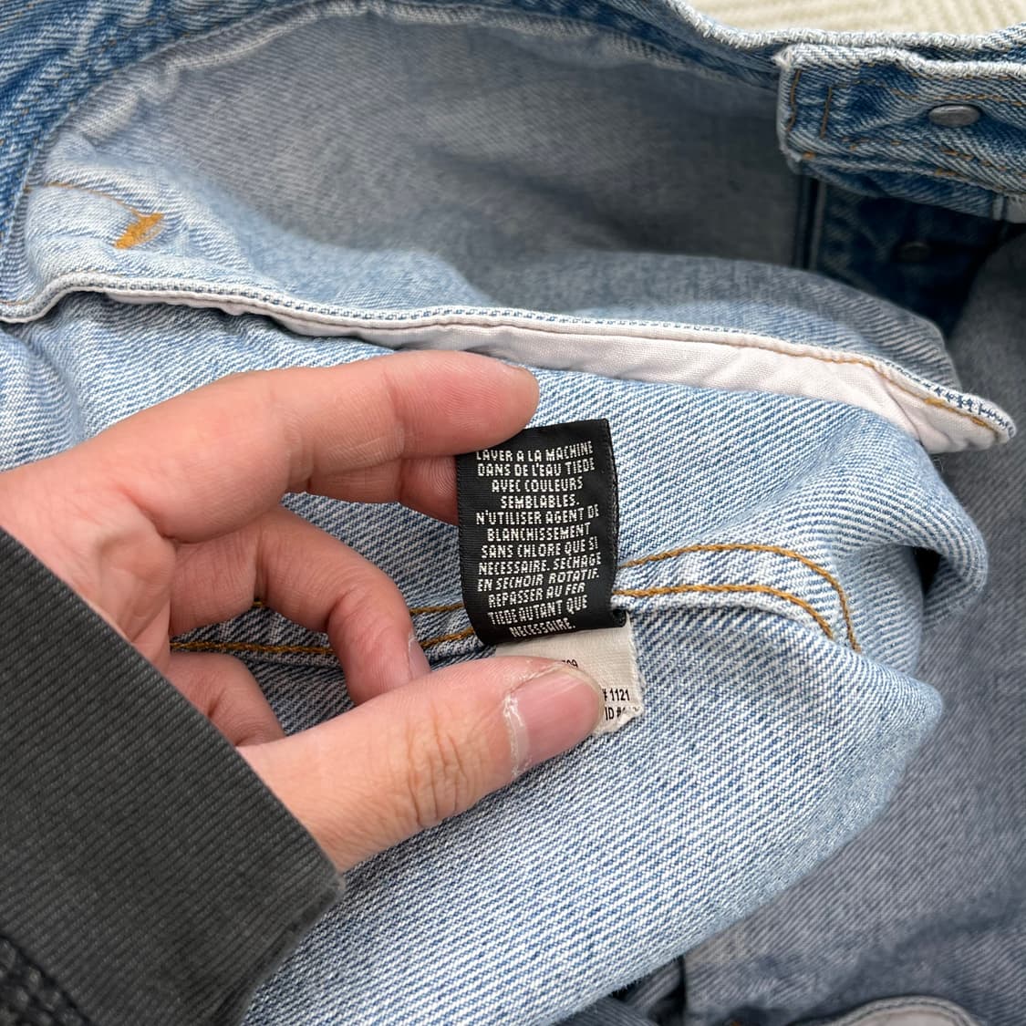 에디바우어 데님 트러커 자켓 r3109 상품이미지7