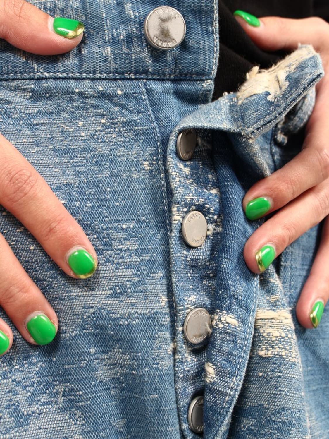 새상품 TAAKK 인디고 데님 와이드 슬랙스 3사이즈 상품이미지2