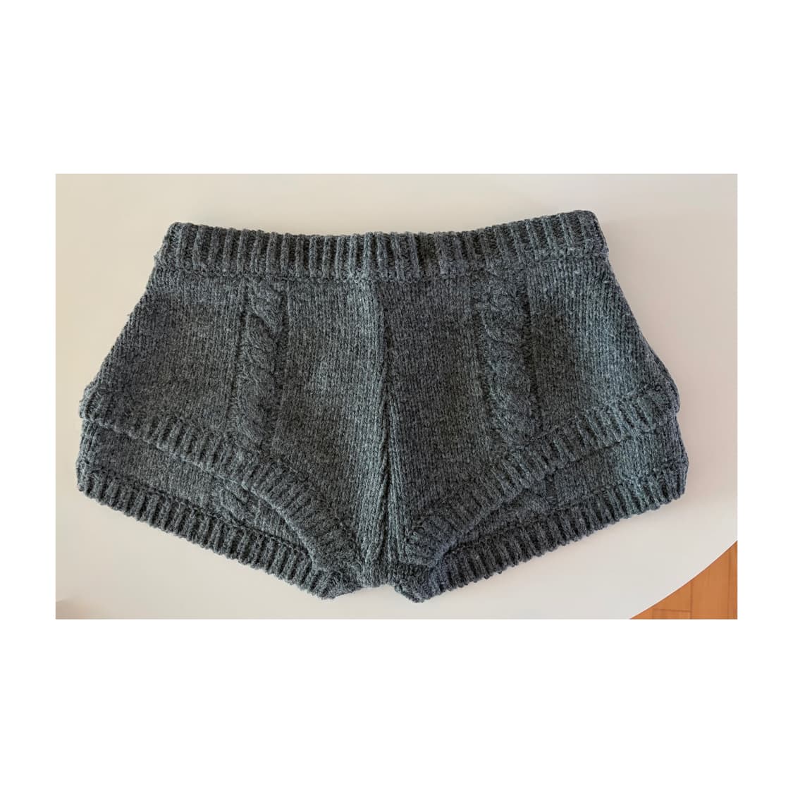 Ulika sanctus 울리카상투스 로프 니트 팬츠 반바지 상품이미지3