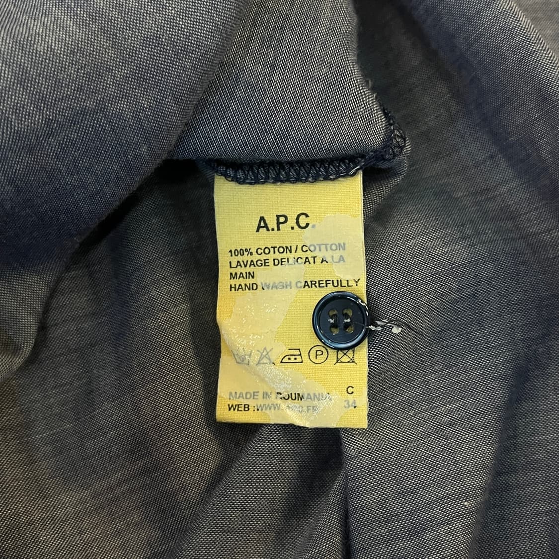 A.P.C. Linen pullover shirt ( ~55 ) 상품이미지10