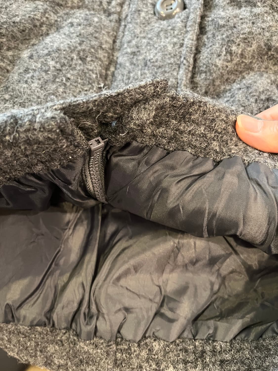 Japan vintage mac&co 부클 울자켓 상품이미지5