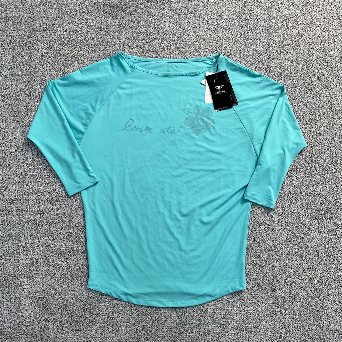 55 새상품 아메리칸 여성 7부 티셔츠 0403M 상품이미지1