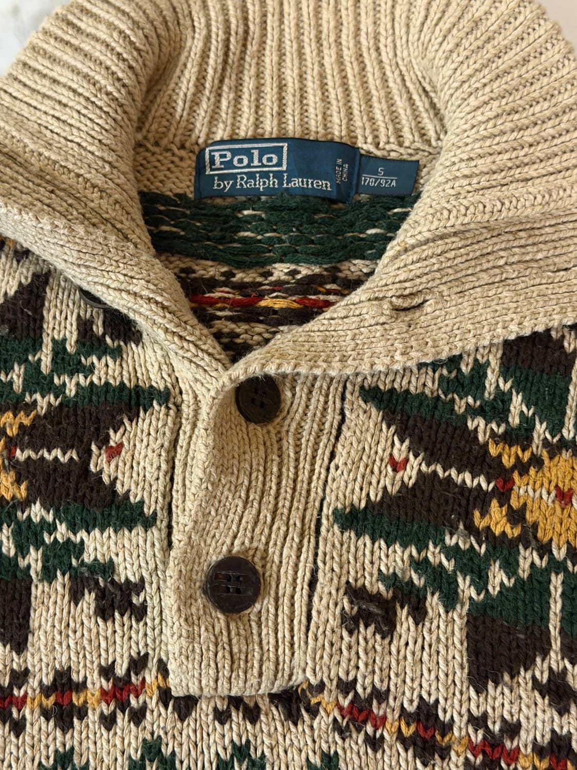 폴로 하프버튼 스웨터(s) 상품이미지2