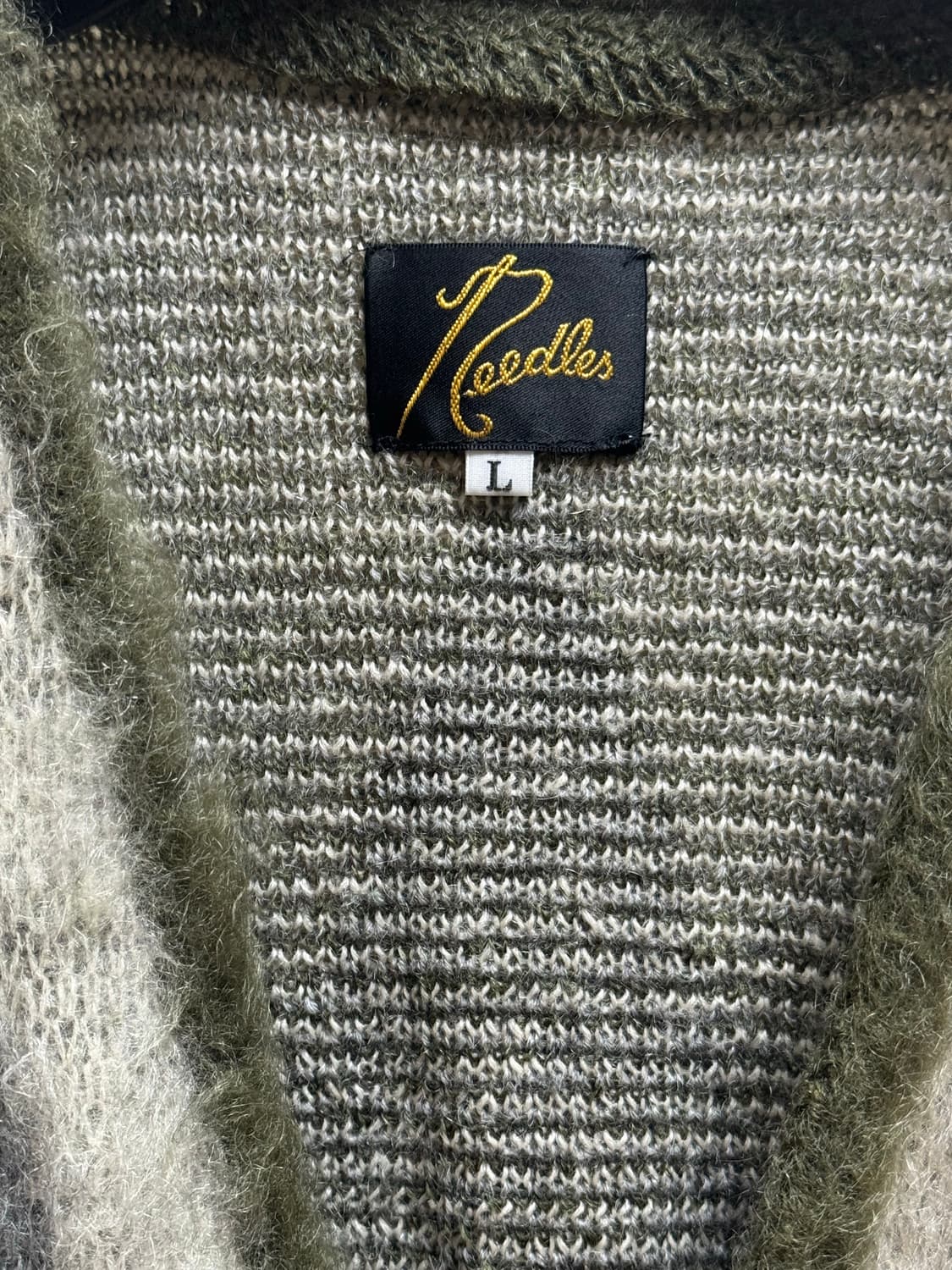 니들스 모헤어 가디건 상품이미지4