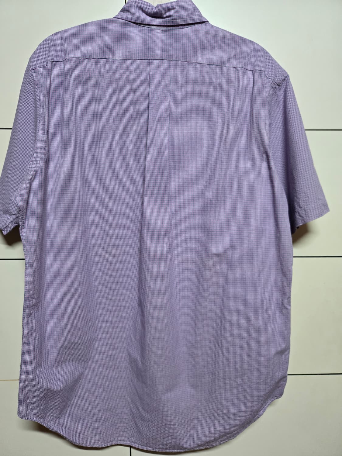 폴로 랄프로렌 남성 체크 반팔 셔츠(클레식핏 M) 상품이미지6