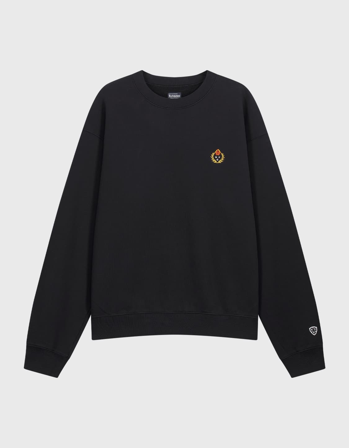 헤리티지플로스 맨투맨 블랙 라지 상품이미지1