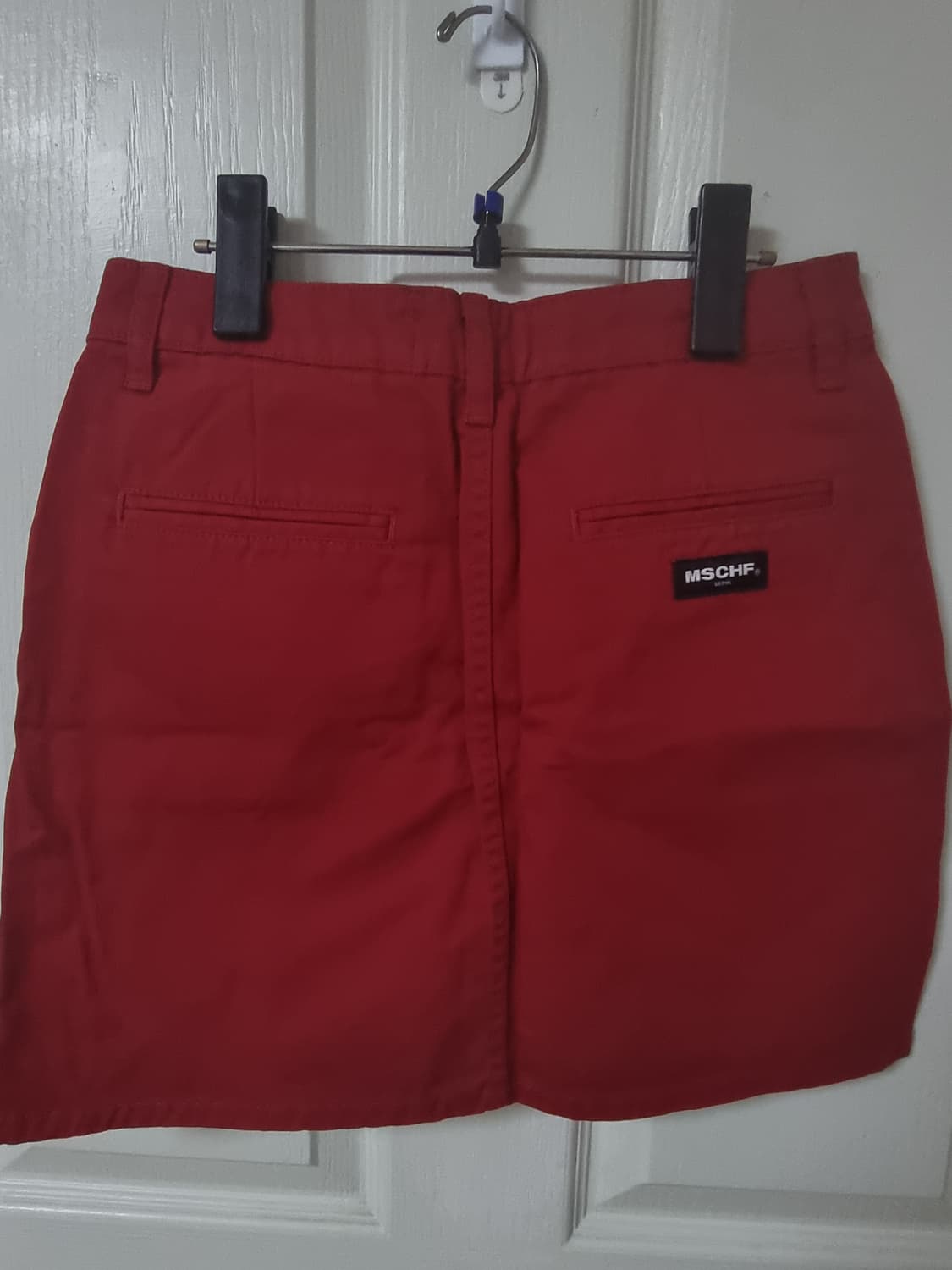 Mschf×dpgp chino mini skirt crimson red  상품이미지4