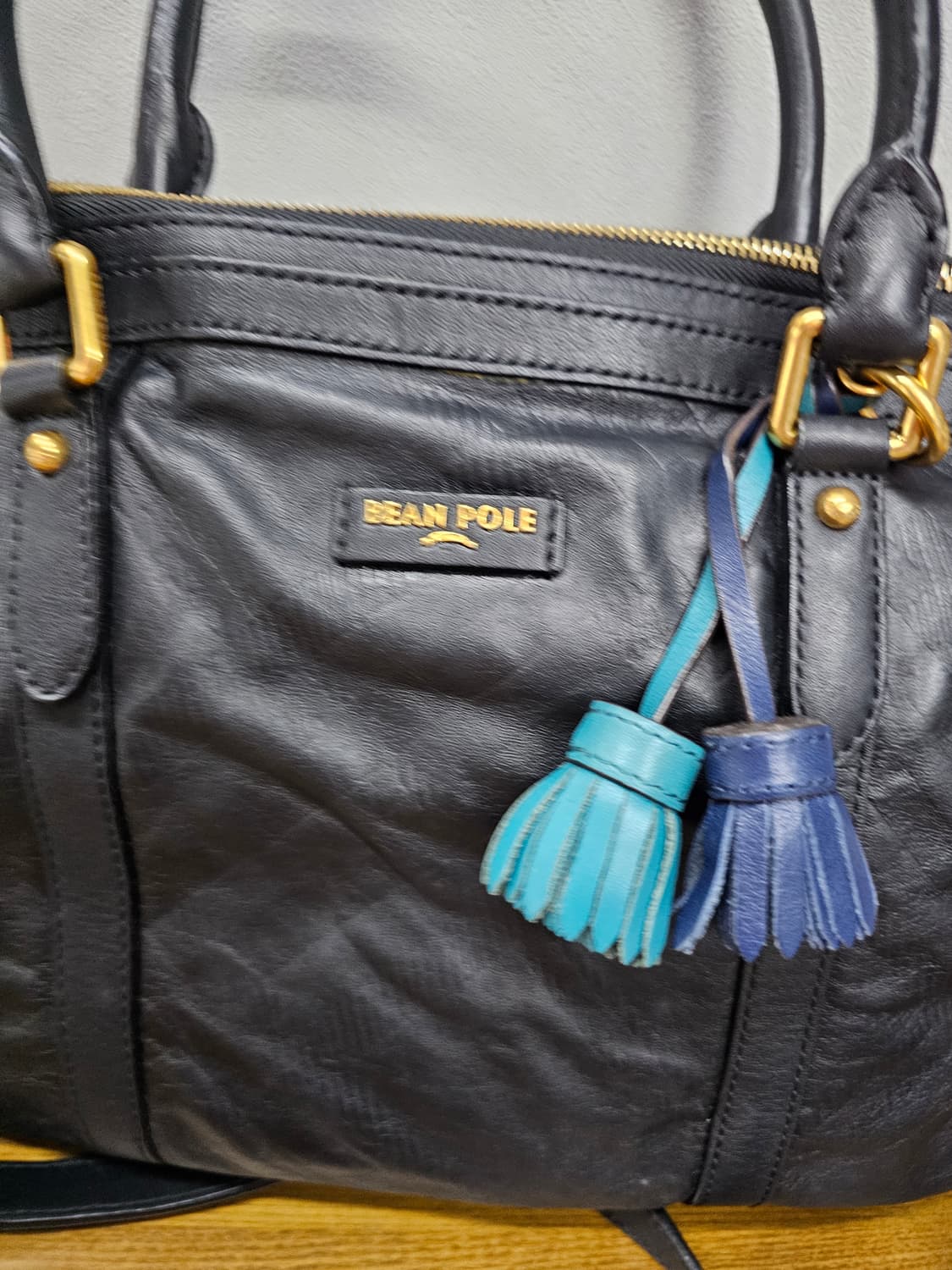 빈폴 트드 숄더 가죽 핸드백 상품이미지4