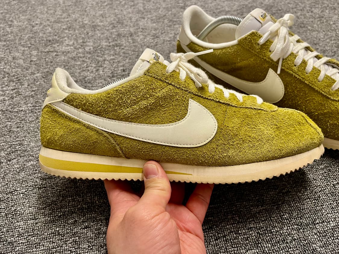 [285] 나이키 코르테즈 스웨이드 올리브 그린  상품이미지4