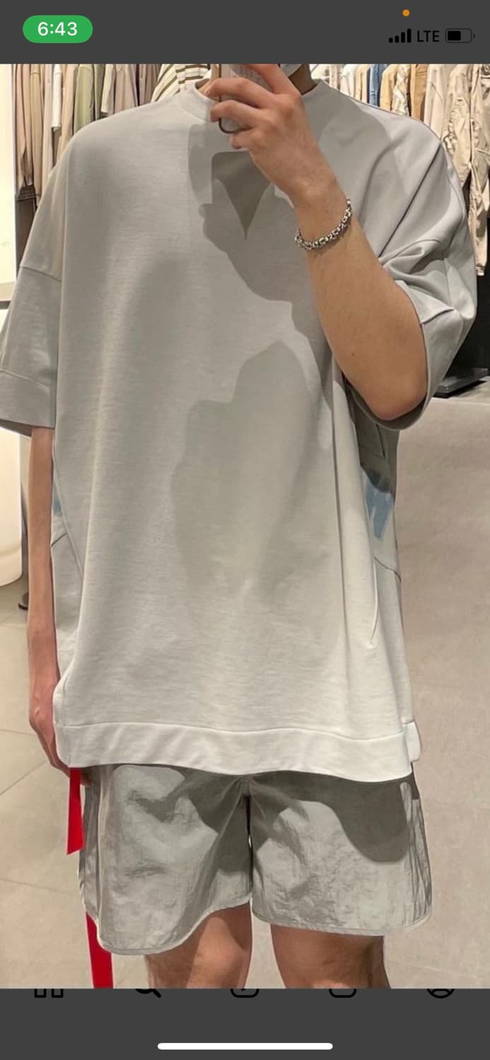 시스템옴므백프린팅반팔티셔츠 상품이미지4